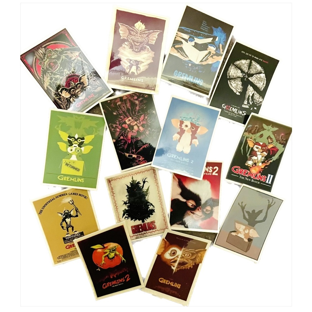 🆕NWOT Gremlins Mini Stickers Set